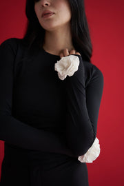 Flower Sleeves Top